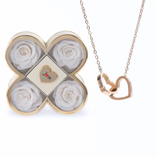 Caja de la suerte Eterna & Collar Personalizado