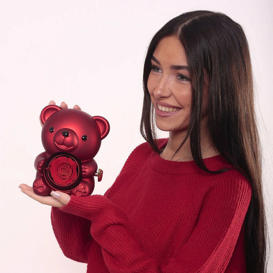 Medvedek Za Najlepšo Mamo + Personalizirana Ogrlica