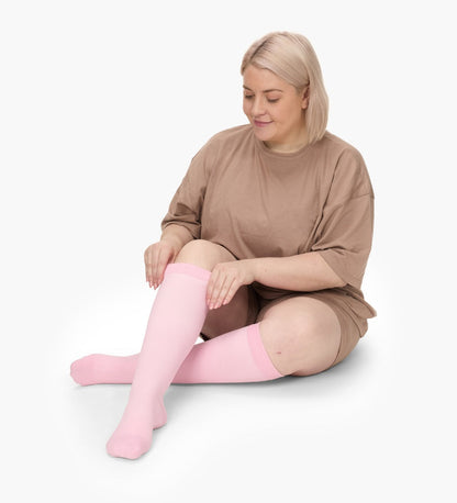 Soléa Flow™ Chaussettes de compression larges pour jambes légères