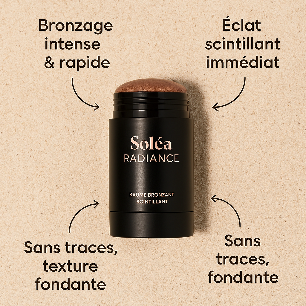 Beaume Bronzant scintillant