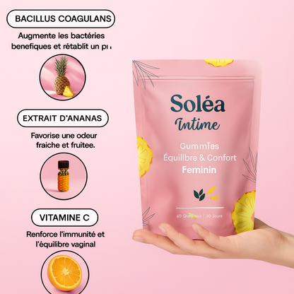 Soléa Intime Gummies Équilibre & Confort Féminin