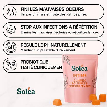 Soléa Intime Gummies Équilibre & Confort Féminin