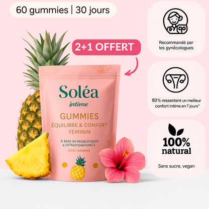 Soléa Intime Gummies Équilibre & Confort Féminin